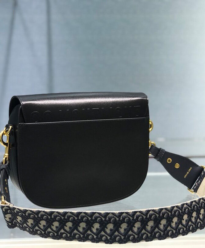 Christian Dior Large Dior Bobby Bag Black